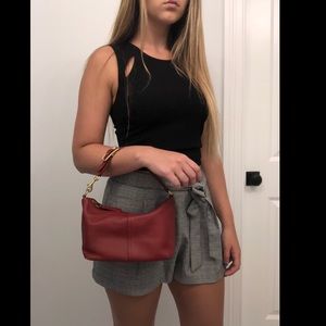 Coach mini red purse